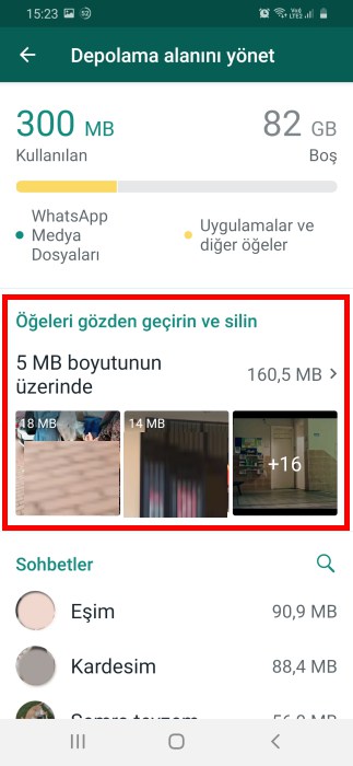 whatsapp-depolama-alanı