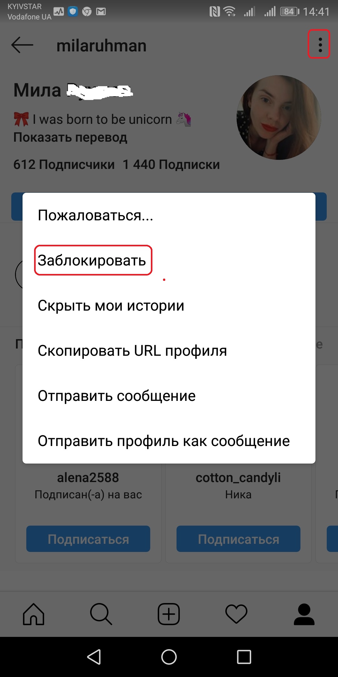 Если заблокировать контакт в телеграмме он увидит что заблокировали фото 94