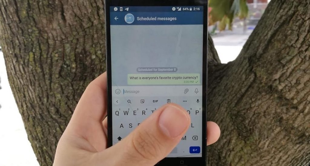 Как программировать отправку сообщений в Telegram на Android
