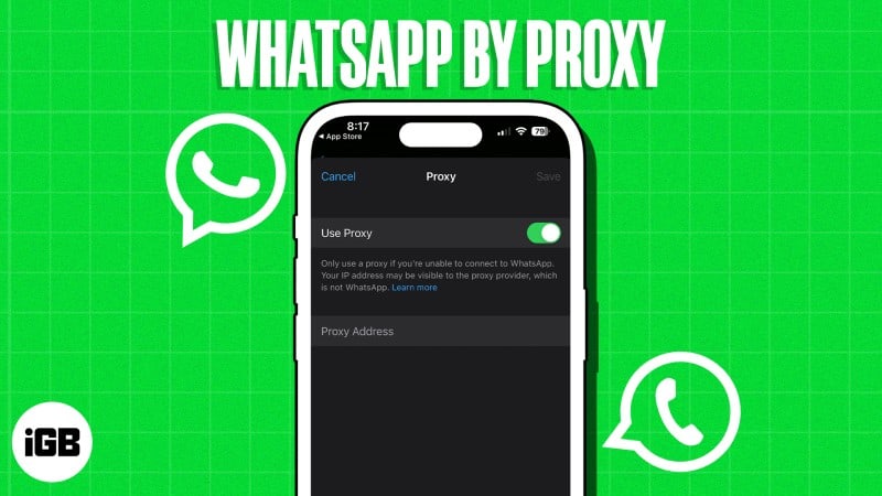 Что такое прокси-сервер в WhatsApp и как им пользоваться
