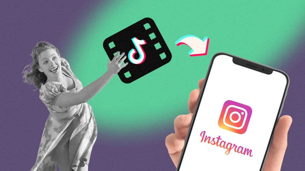 Как загрузить видео из TikTok в Instagram на Android