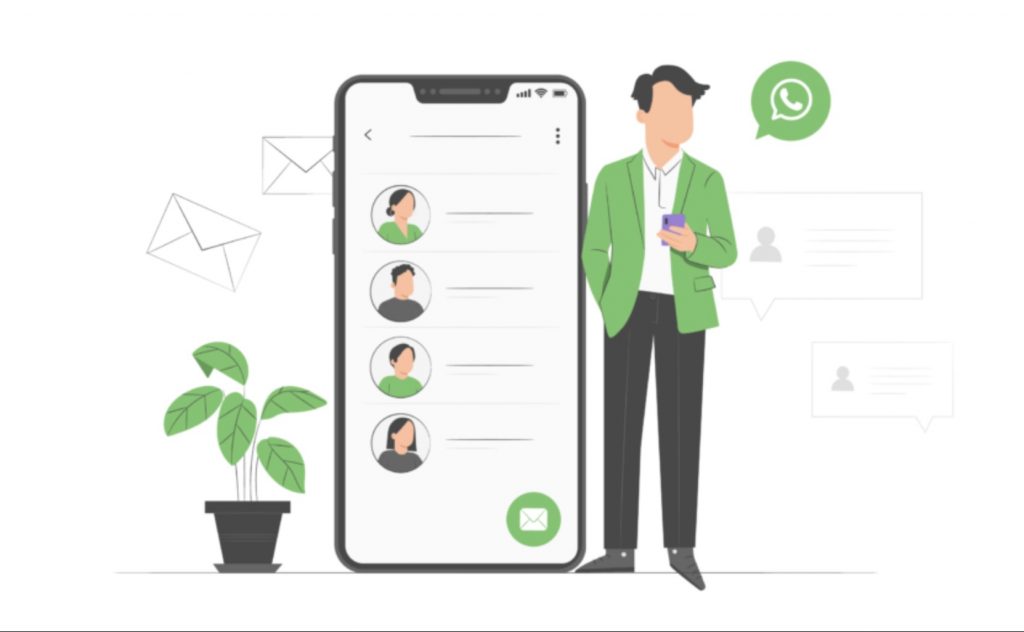 Как отправить сообщение нескольким контактам в WhatsApp на Android